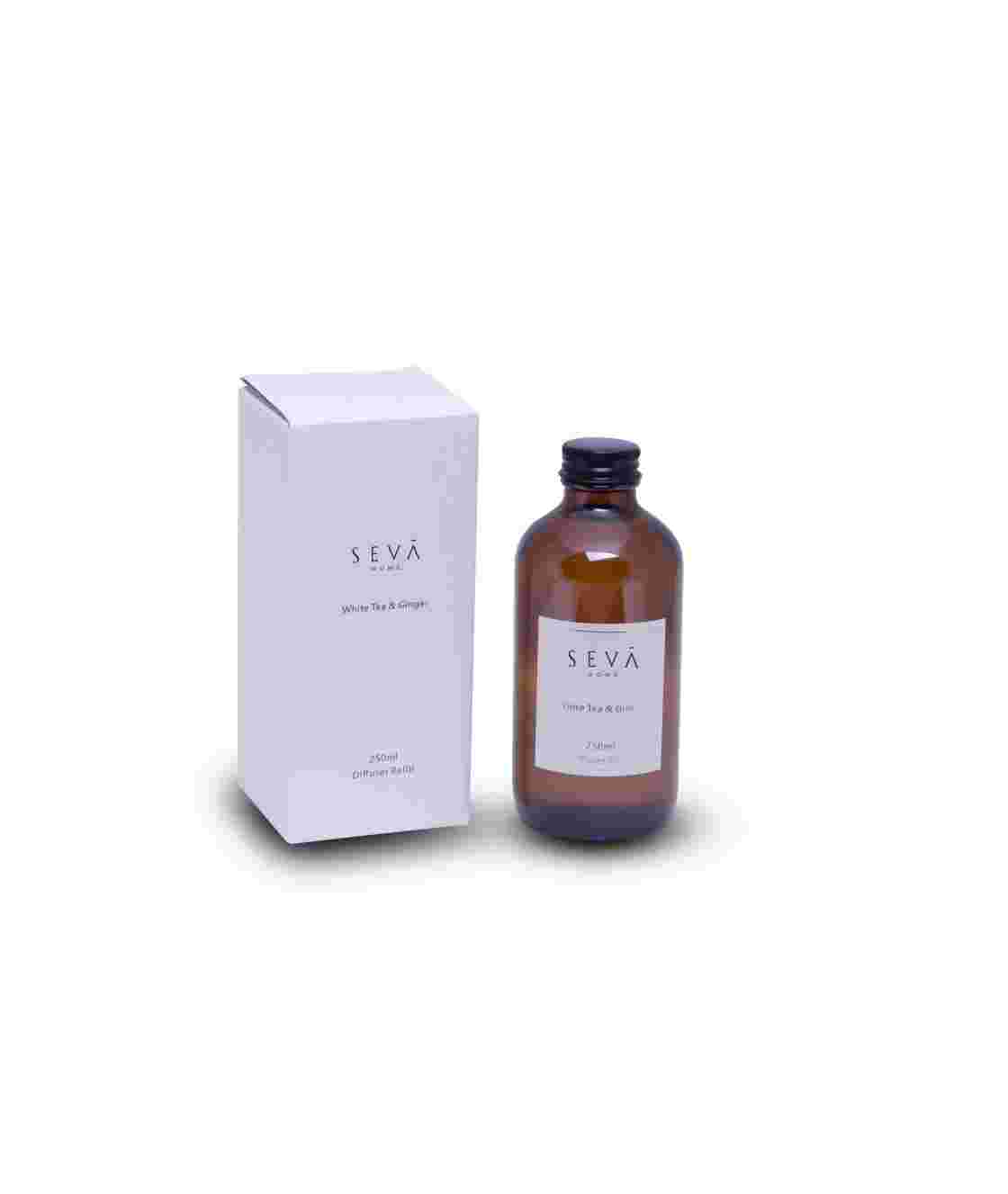 White Tea & Ginger Diffuser Refill – 250ml Aromatic Essence