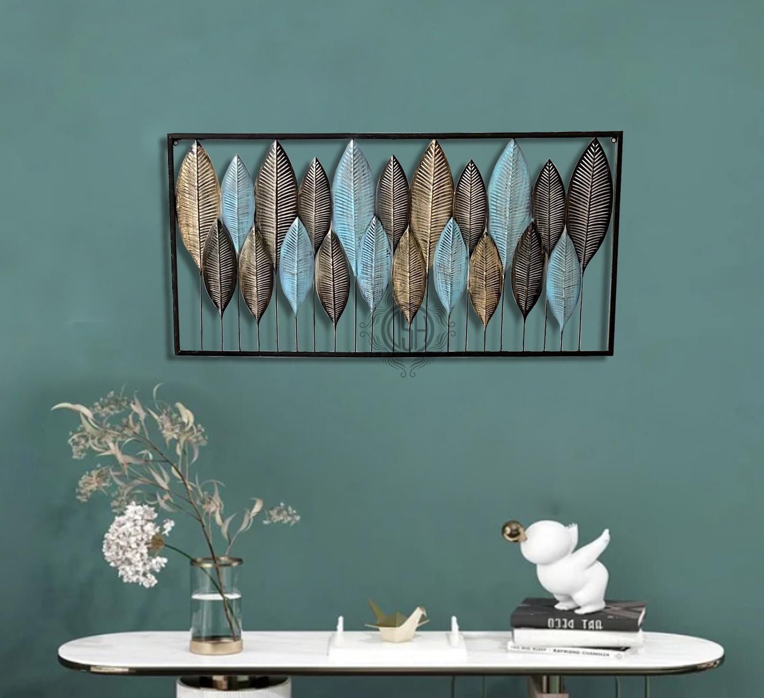 Metal Wall Deco Multi Color Wall Hanging Wall Arts For Indoor