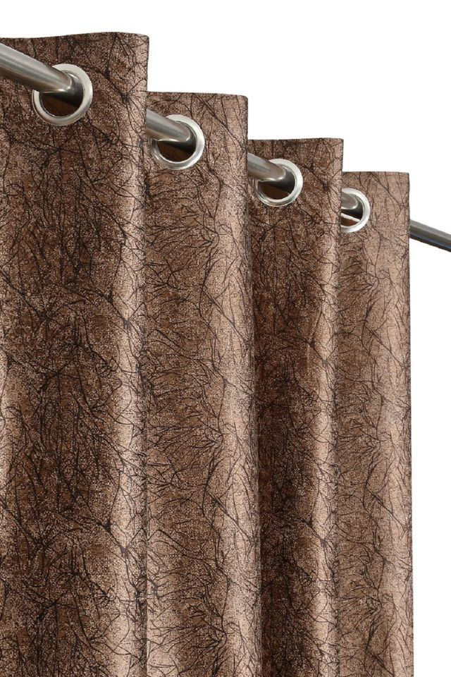 La Elite Room Darkening Polyester Window Curtains