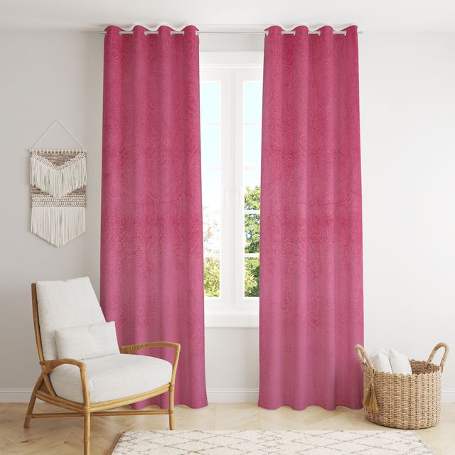 La Elite Room Darkening Polyester Window Curtains