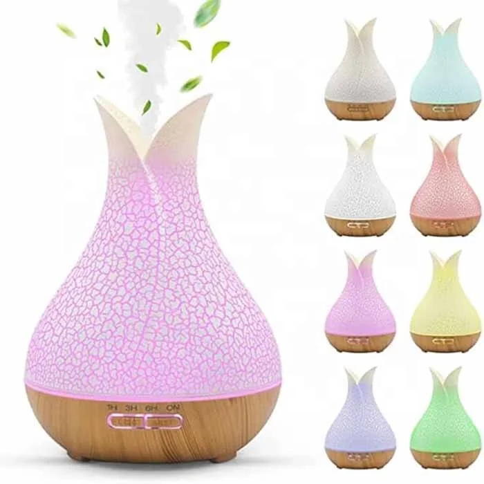Aromatherapy Tulip style Air Humidifier and Oil diffuser