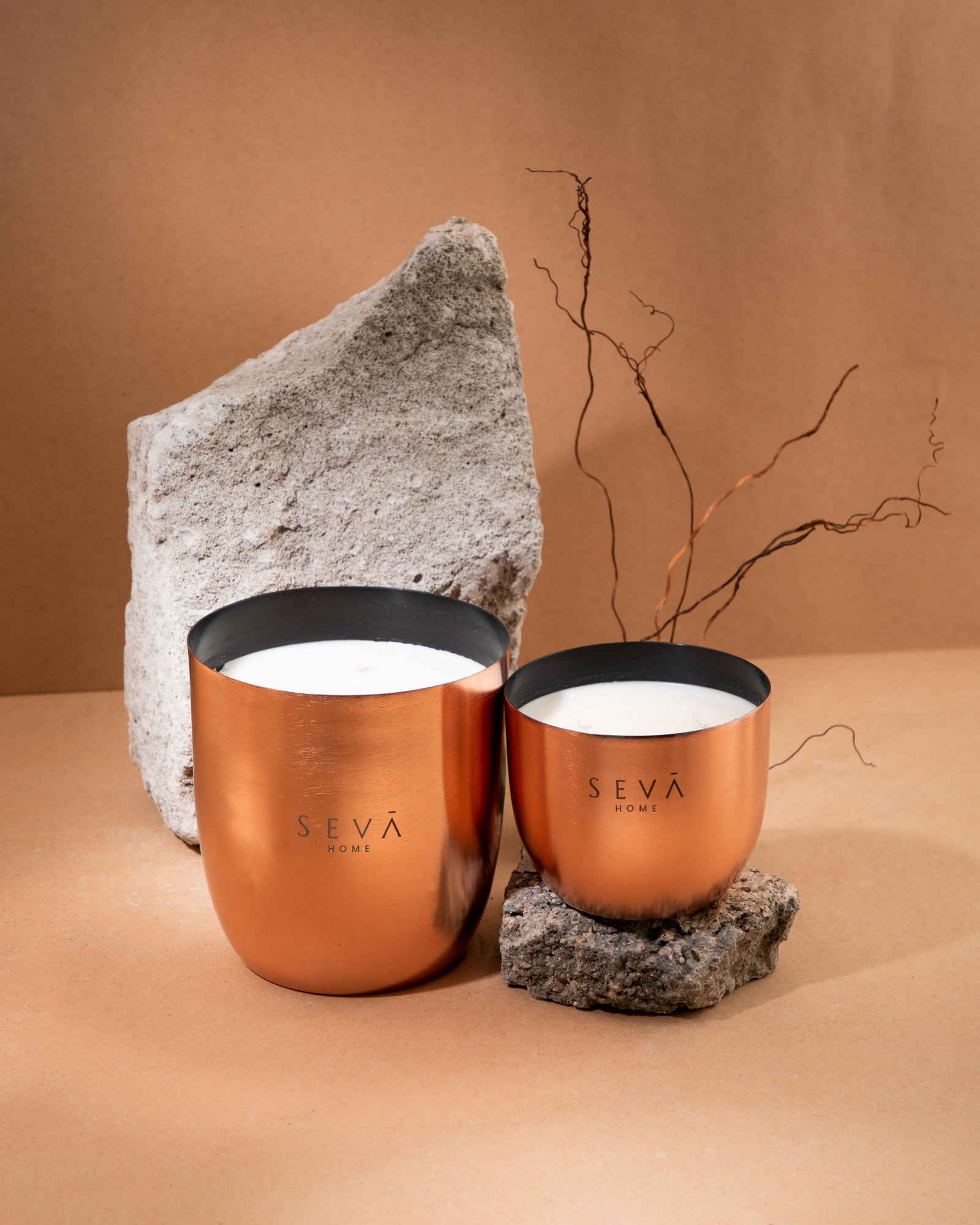Heirloom Berries Scented Candle Set of 2 – Rose Gold Classic & Large