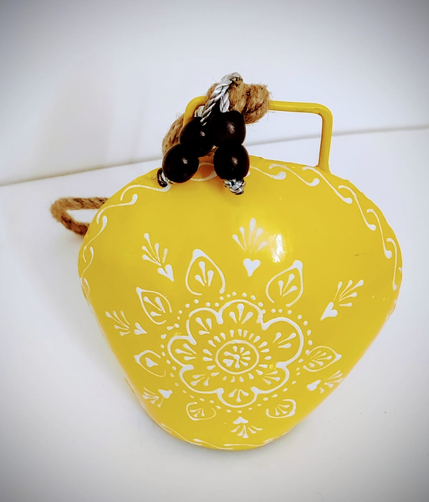 Handmade Yellow Hanging Bell
