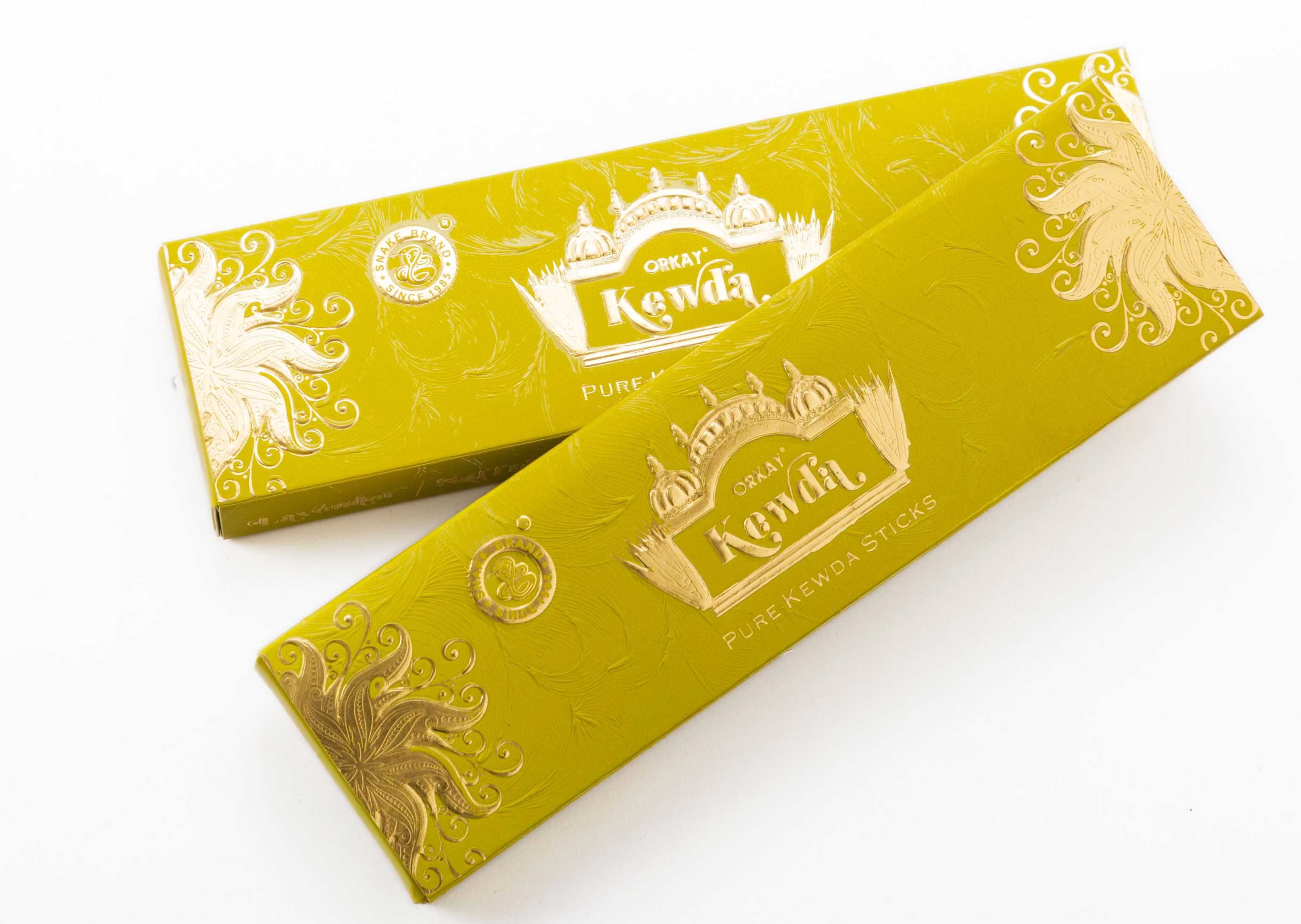 Orkay Pure Kewda 10 sticks || Pack of 6 || Contains 60 sticks Kewda (10, Set of 6)