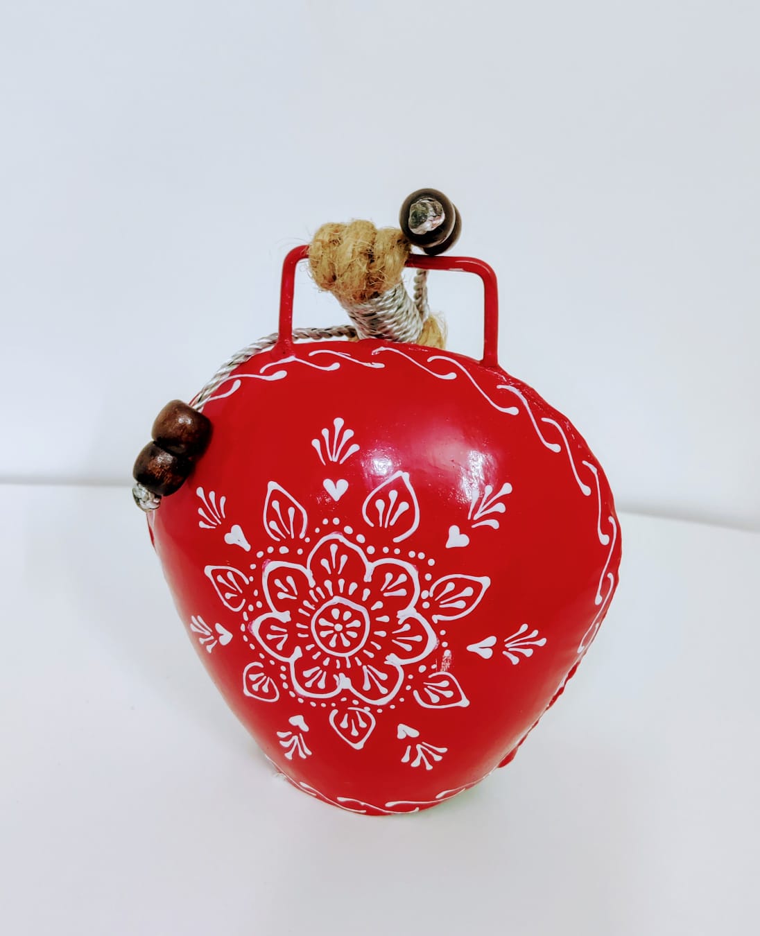 Handmade Red Hanging Bell