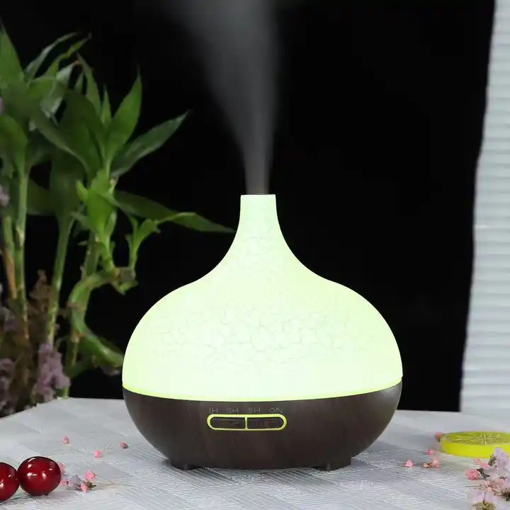 Aromatherapy ultrasonic Air Humidifier and Essential Oil Diffuser
