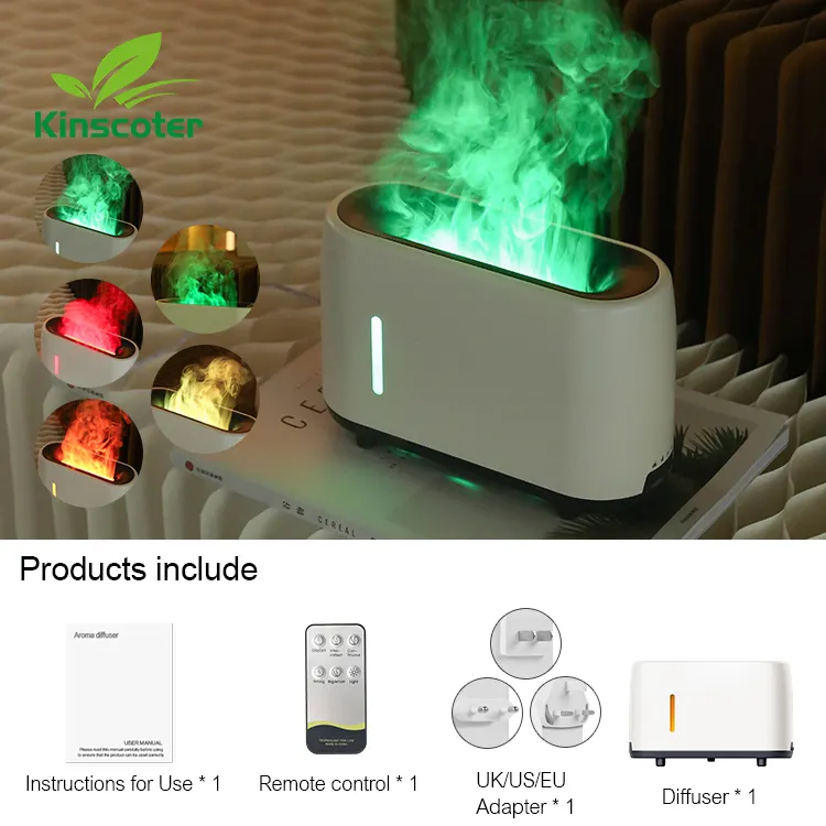 Electric Essential Oil Flame Aroma Diffuser – A Sanctuary of Relaxation and Rejuvenation