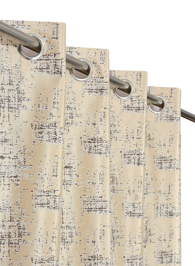 La Elite Room Darkening Polyester Window Curtains