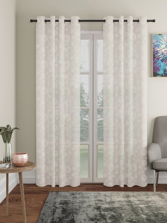 La Elite Room Darkening Polyester Window Curtains