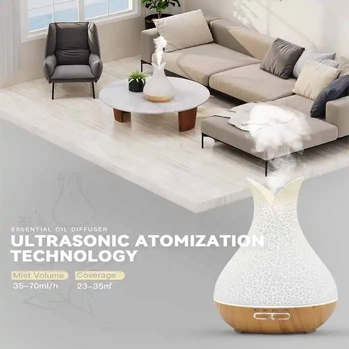 Aromatherapy Tulip style Air Humidifier and Oil diffuser
