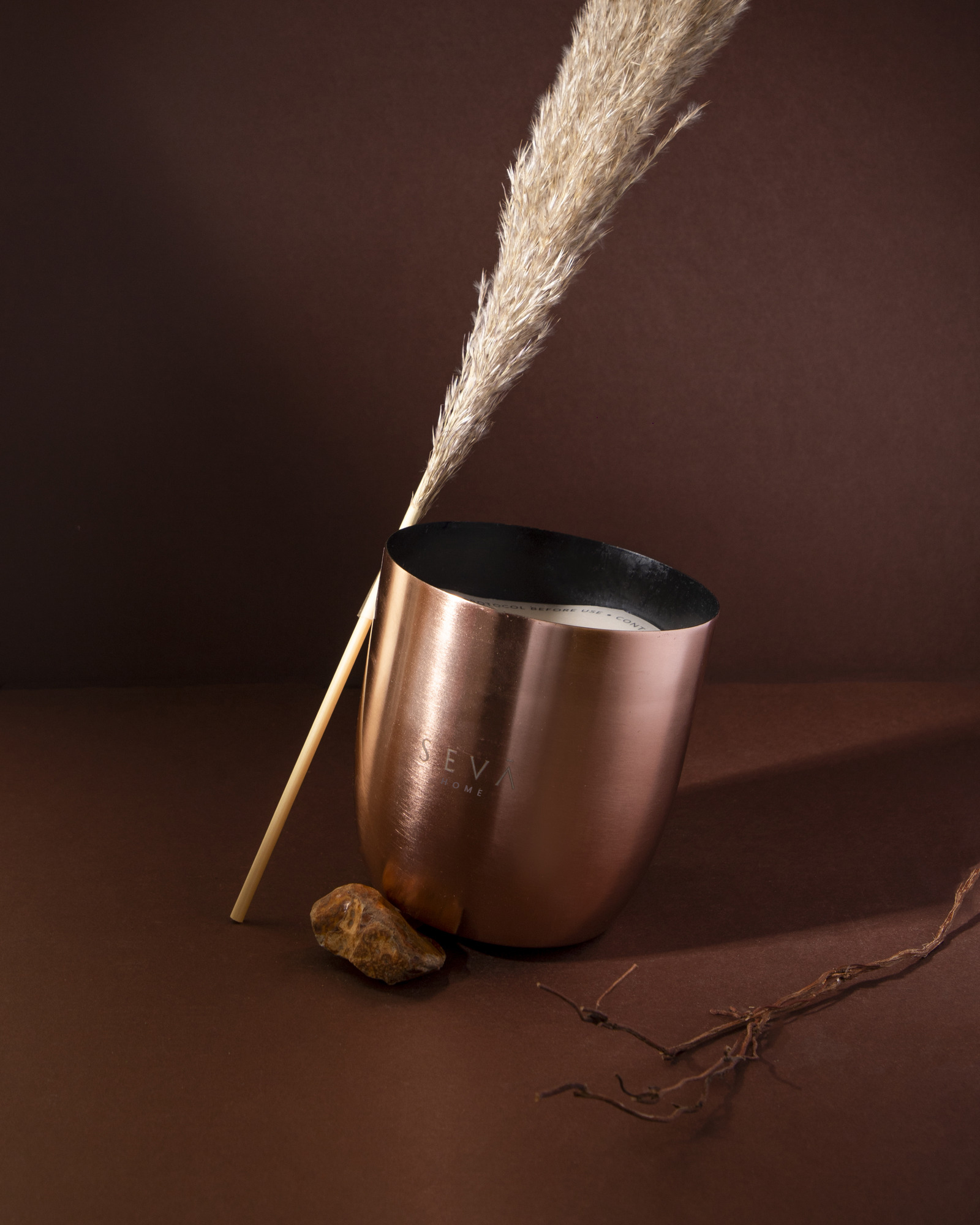 Heirloom Rose Gold Candle – Large | Berries Fragrance