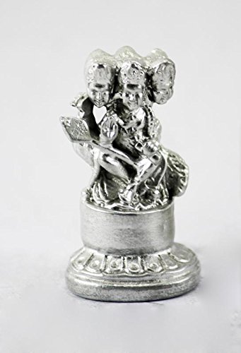 Mercury Lord Kartikeya Idol Parad Statue For Pooja (2 x 2 x 4 Cm, Silver.
